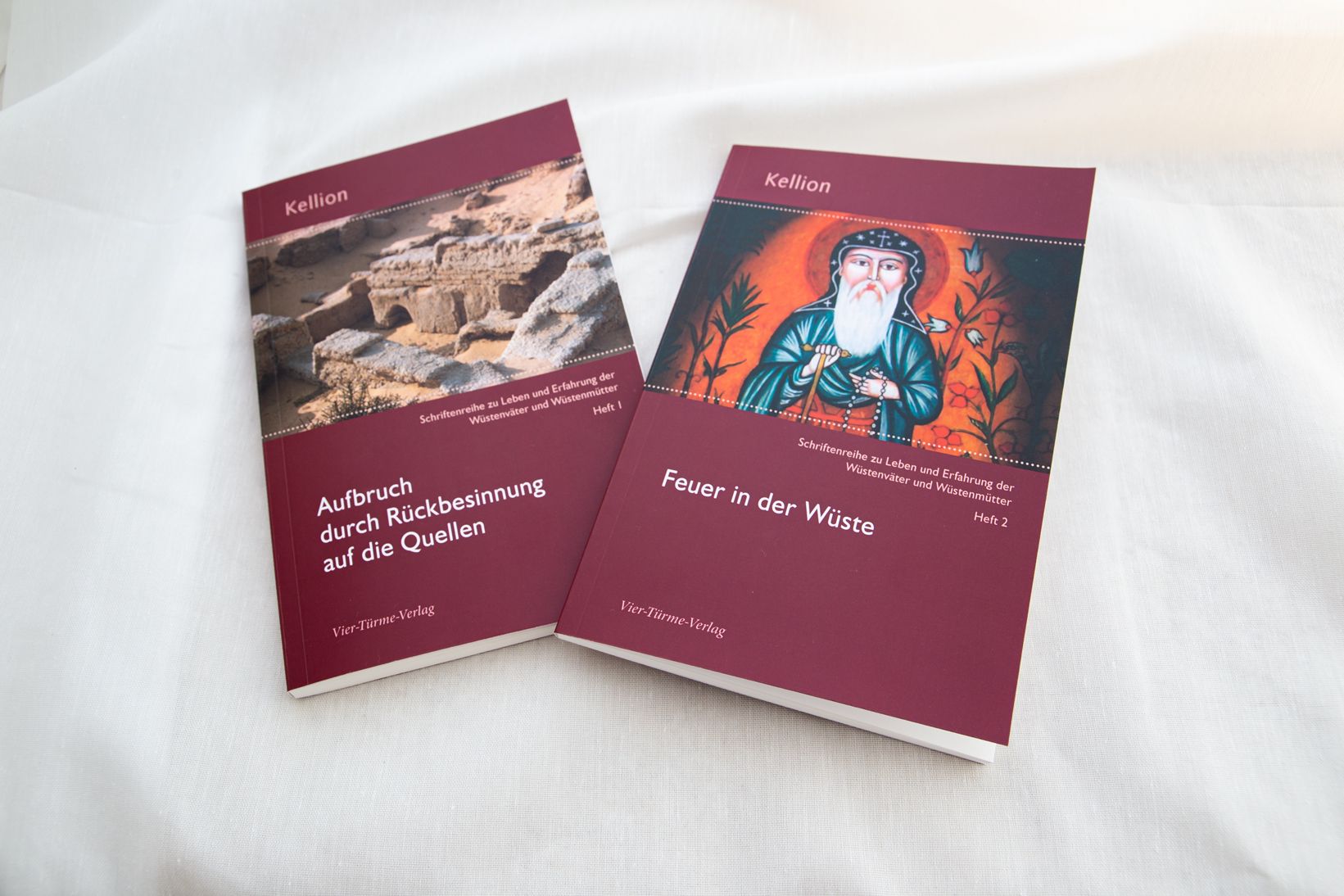 Die ersten beiden Bände der "Kellion-Reihe"